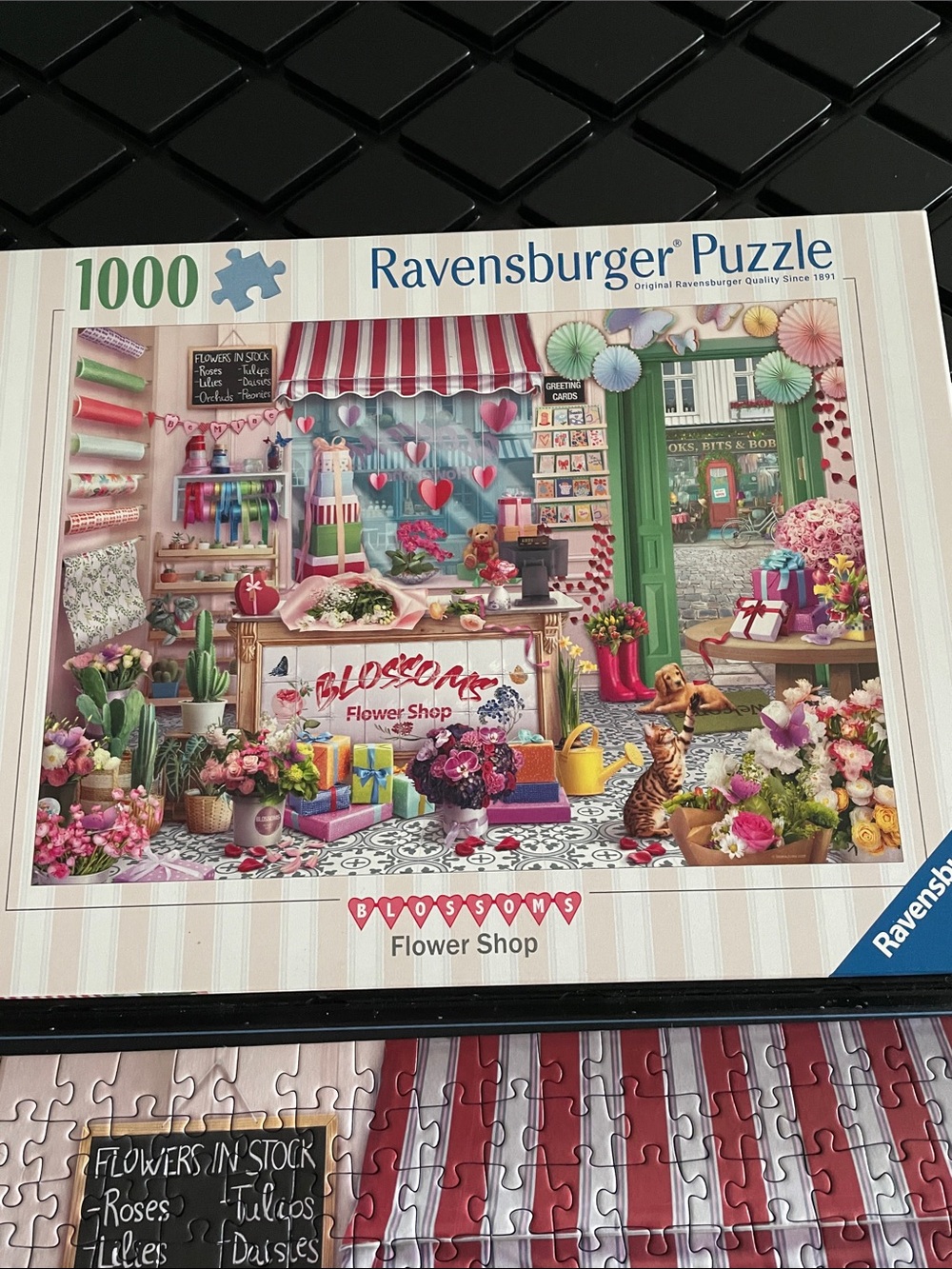 Ravensburger Flower Shop 1000-Piece Puzzle